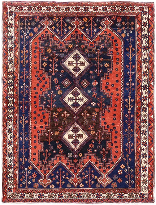 فرش دستبافت پرده ای سیرجان کد 359