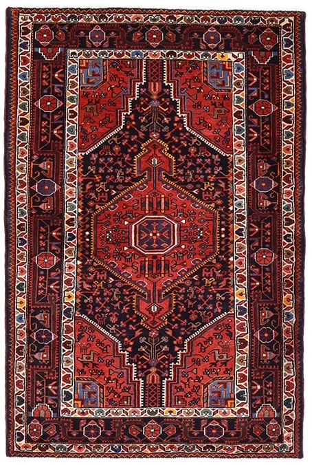 فرش دستبافت ذرع و نیم تویسرکان کد 296