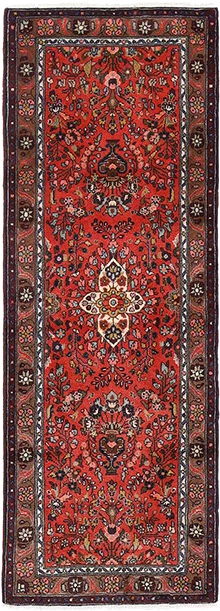 فرش دستبافت کناره حسین اباد کد 413