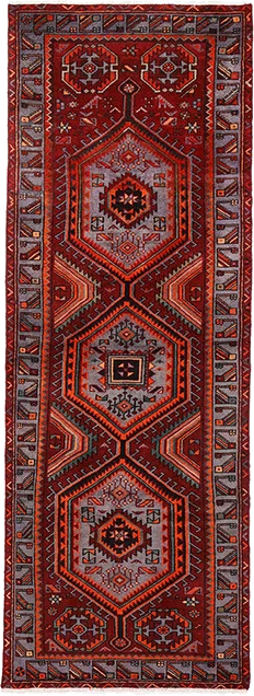 1 فرش دستبافت کناره همدان کد 399