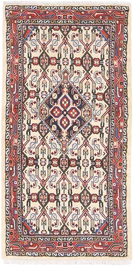 1 فرش دستبافت کناره همدان کد 414