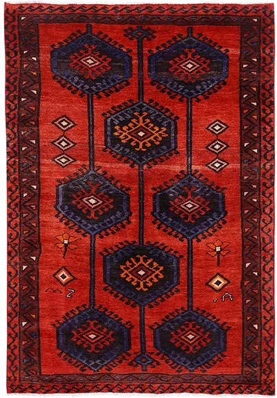 1 فرش دستبافت قالیچه لری کد 457