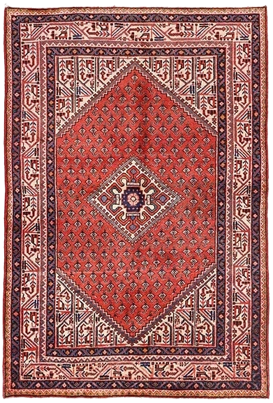 فرش دستبافت قالیچه اراک کد 483
