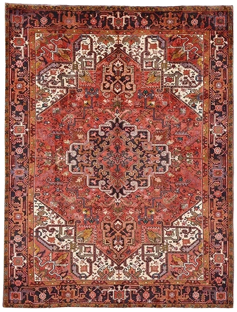 فرش دستبافت 9 متری  گروان کد 480