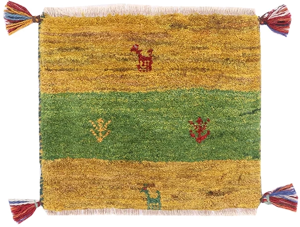 1 فرش دستبافت گبه/یلمه شیراز کد 667