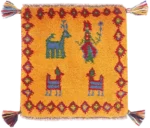 فرش دستبافت گبه/یلمه شیراز کد 674
