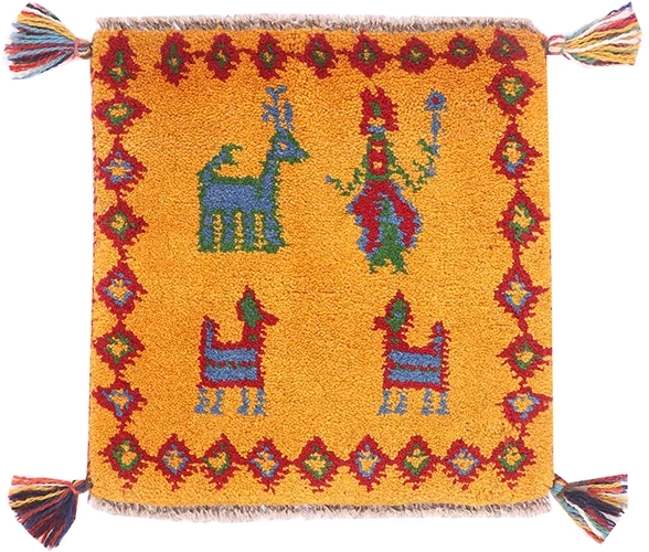 فرش دستبافت گبه/یلمه شیراز کد 674