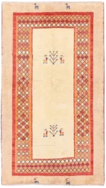 فرش دستبافت قالیچه گبه شیراز کد 643