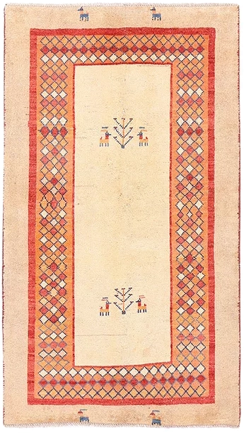 فرش دستبافت قالیچه گبه شیراز کد 643