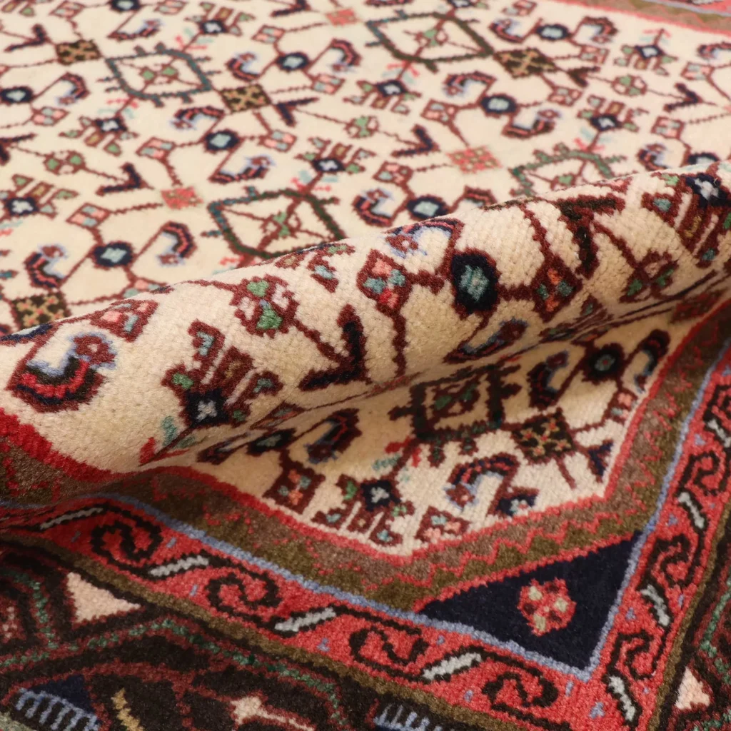 فرش دستبافت ذرع و نیم همدان کد 597
