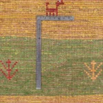 فرش دستبافت گبه/یلمه شیراز کد 667