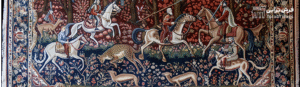 Torabi Rugs بررسی معانی نماد و مفاهیم فرش شکارگاه